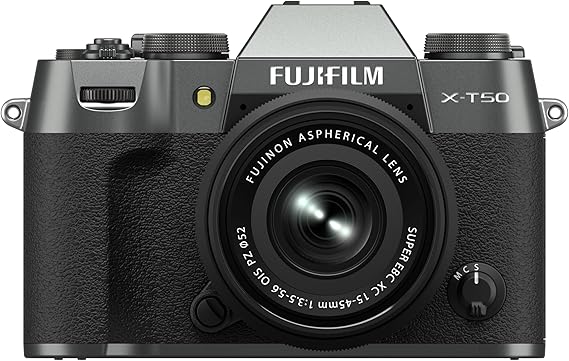 FUJIFILM X-T50XC15-45mmF3.5-5.6 OIS PZ Charcoal Silver FUJIFILM X-T50XC15-45mmF3.5-5.6 OIS PZ Charcoal Silver
